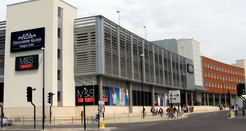 Photo of Gloucester Quays shopping centre in Westgate Ward Gloucester
