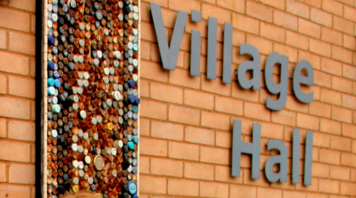 The outside of North Nibley Village Hall