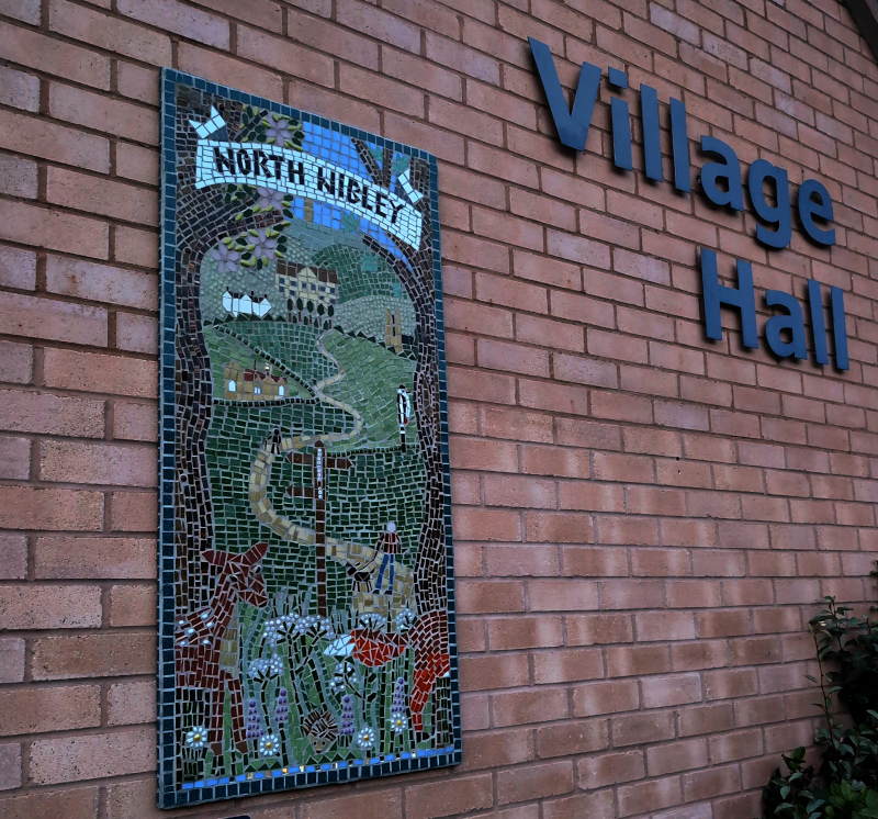 North Nibley Village Hall - New mosaic